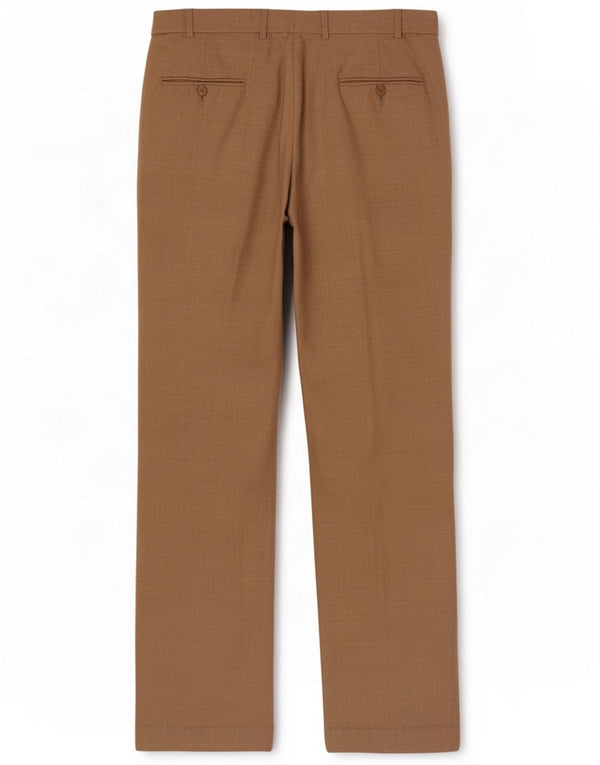 Brooks Brothers Męskie Madison Pegged Garnitur W38 L33 Beżowa wełna