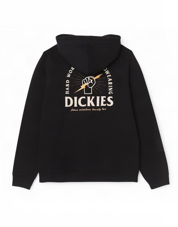 Męski sweter z kapturem Dickies, średniej wielkości, czarny, bawełniany