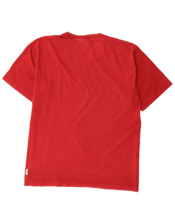 T-shirt męski Reebok Top, mały, czerwony, bawełniany
