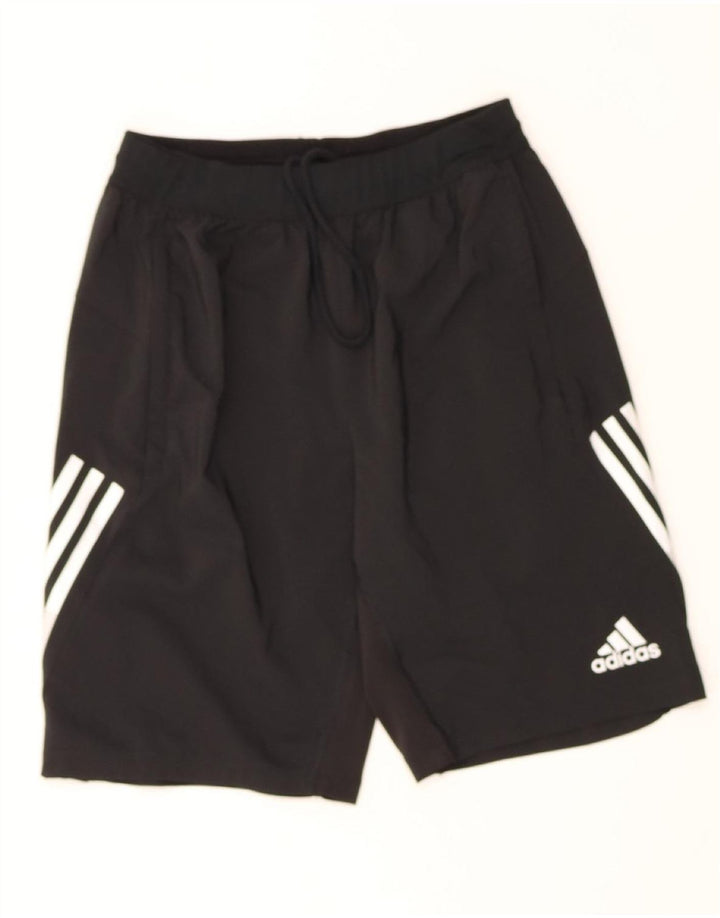 ADIDAS Mens Aeroready Sport Shorts Small  Black Polyester Vintage Adidas and Second-Hand Adidas from Messina Hembry 