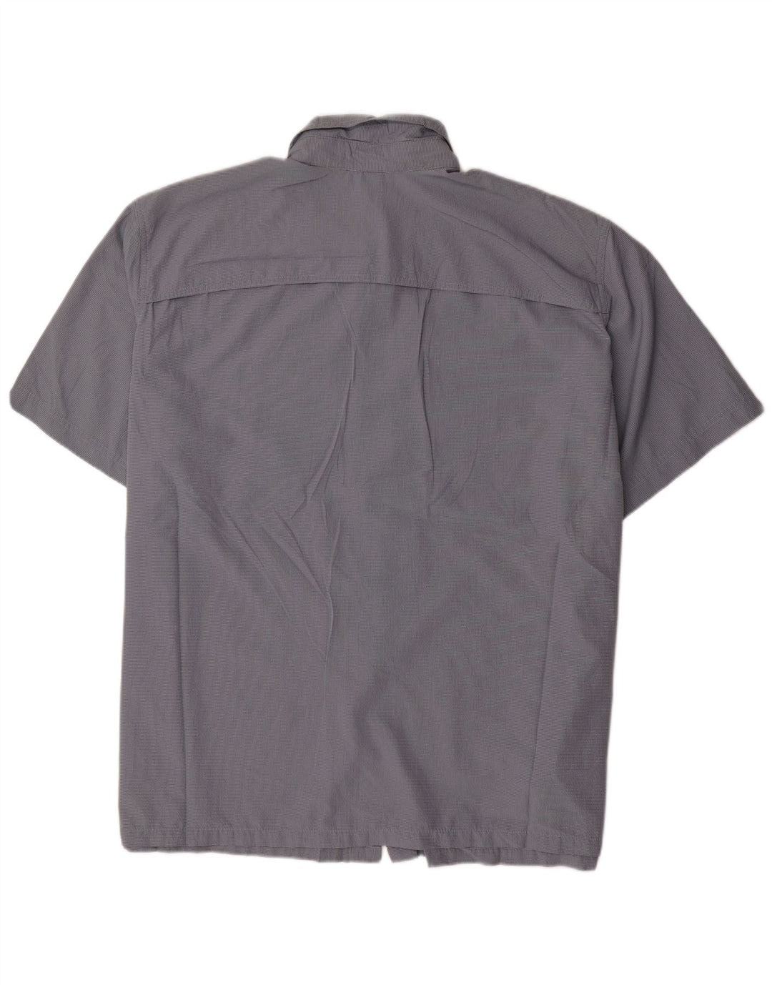 Koszula męska z krótkim rękawem EDDIE BAUER 3XL niebieski poliester