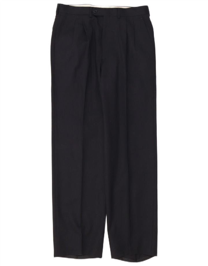 Dwuczęściowy garnitur męski Pierre Cardin IT 48 Medium W32 L32 w czarne prążki