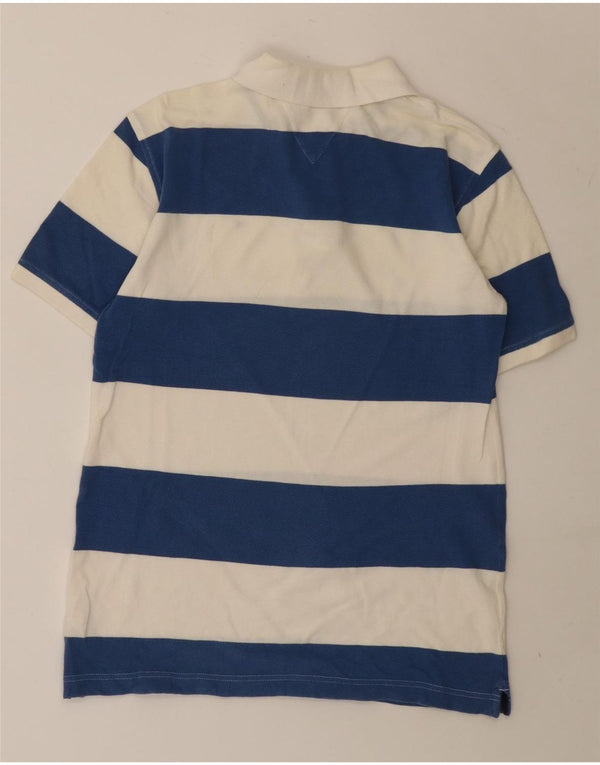 Chłopięca koszulka polo Tommy Hilfiger 15-16 lat XL, niebieska, bawełniana w paski