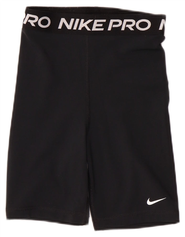 Damskie spodenki sportowe NIKE Dri Fit Graphic UK 4 XS, czarny poliester