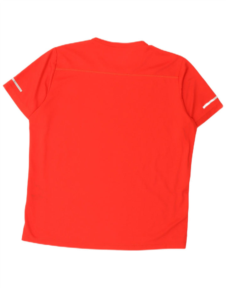 Adidas Męska koszulka Climalite Top XL Czerwony Poliester