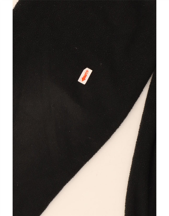 Męski sweter polarowy Columbia z zamkiem błyskawicznym, duży, czarny poliester