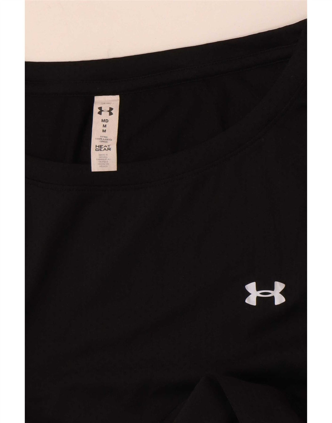Damski top Under Armour Heat Gear z długim rękawem UK 14, średni czarny