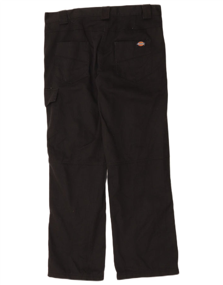 Spodnie damskie Dickies Straight Cargo UK 12 Medium W36 L31 Czarny poliester