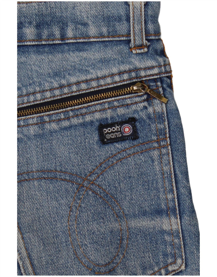 Męskie spodenki jeansowe Puchatek XS W27 Niebieskie