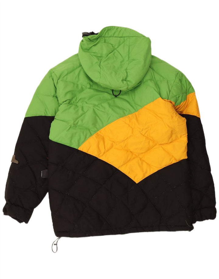 Męska ocieplana kurtka z kapturem Quiksilver UK 36, mała, wielokolorowa