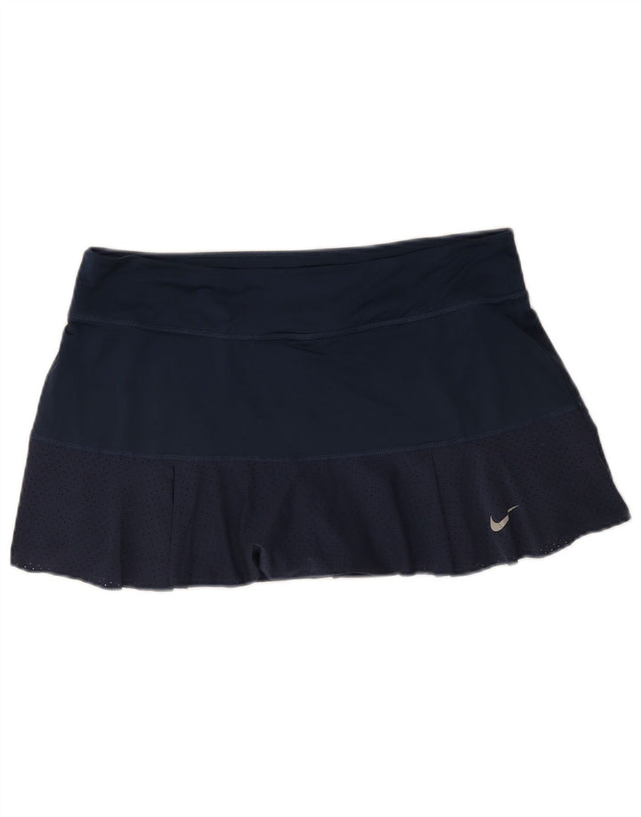 Damskie spodenki tenisowe Nike, duże, granatowe