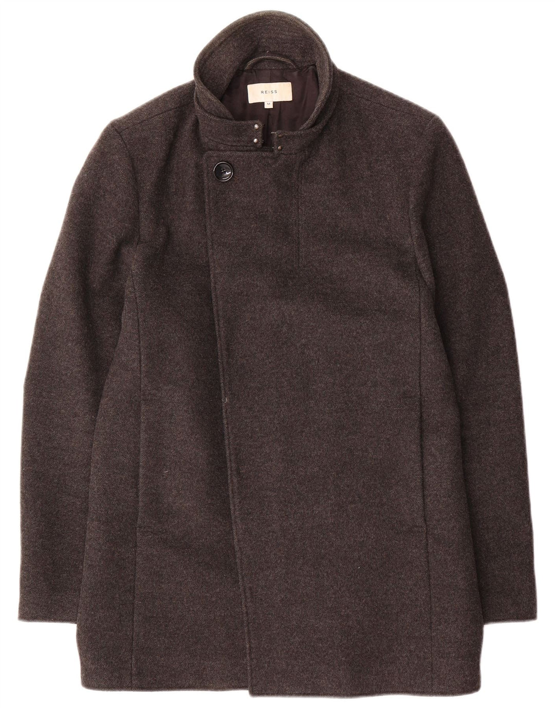 Płaszcz męski Reiss UK 38, średnioszary, wełniany