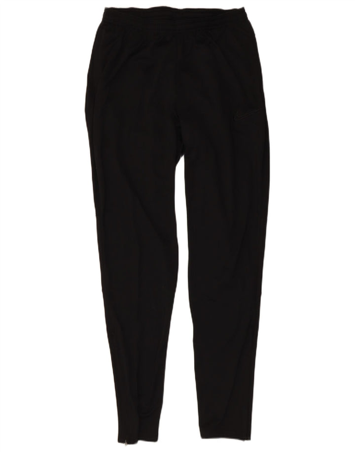 Męskie spodnie dresowe Nike Dri Fit, małe, czarne, poliestrowe