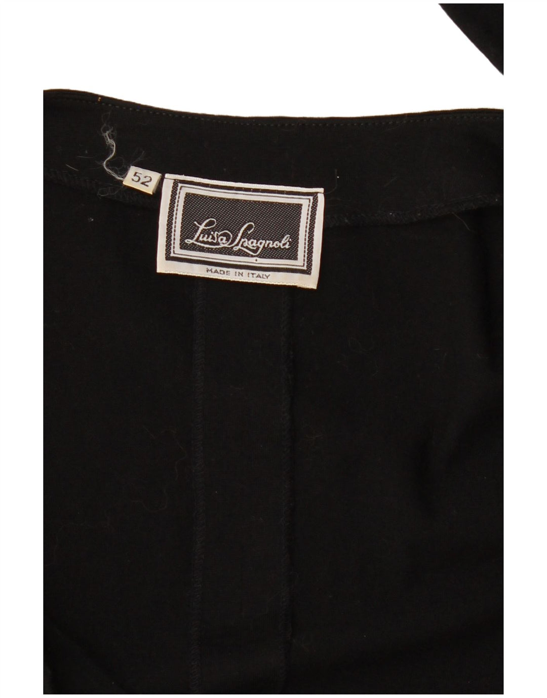 Damska bluzka koszulowa Luisa Spagnoli IT 52 2XL czarna