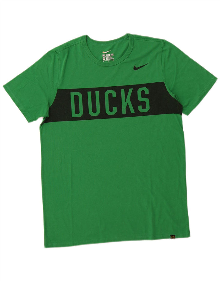 Męski T-shirt NIKE Oregon Ducks Graphic Top w kolorze średniozielonym