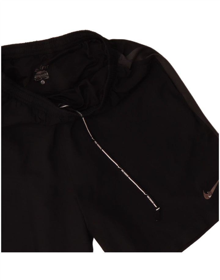 Męskie spodenki sportowe Nike Dri Fit, mały czarny, poliestrowy blok kolorów