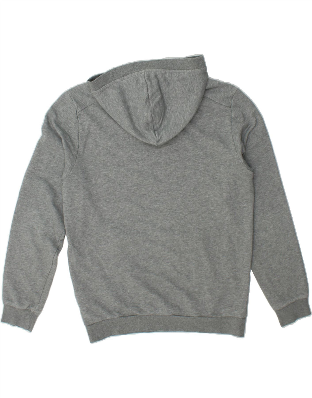 PUMA Mens Graphic Hoodie Jumper Small Grey Cotton Vintage Puma and Second-Hand Puma from Messina Hembry 