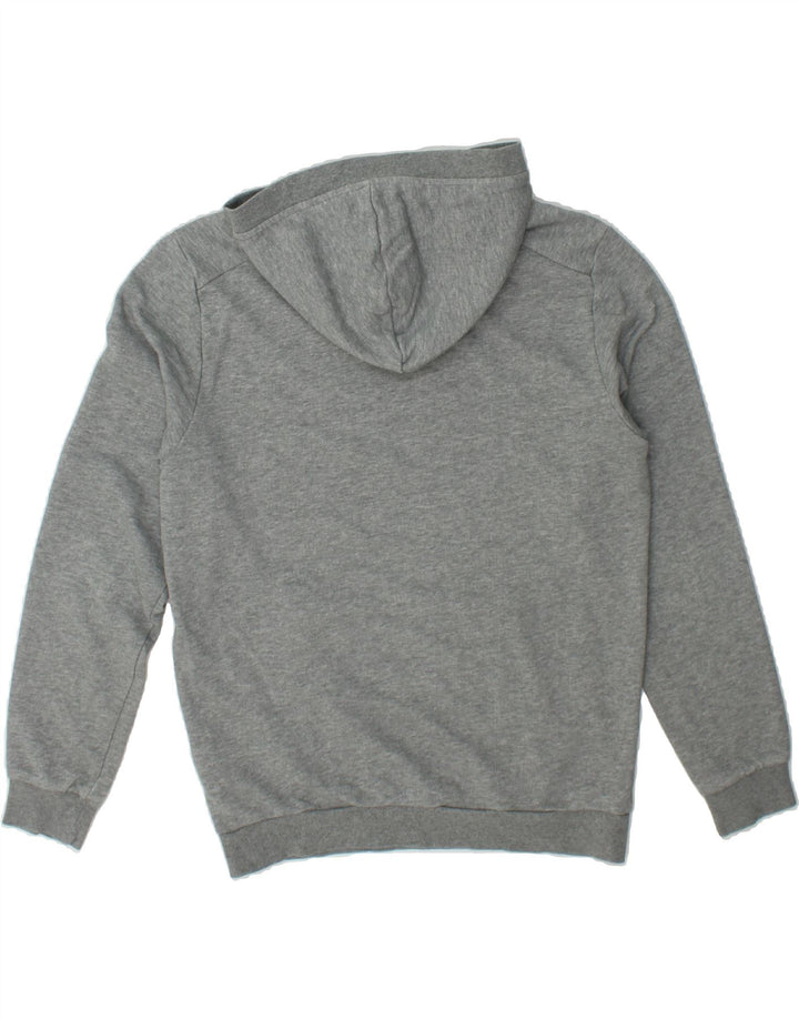 PUMA Mens Graphic Hoodie Jumper Small Grey Cotton Vintage Puma and Second-Hand Puma from Messina Hembry 