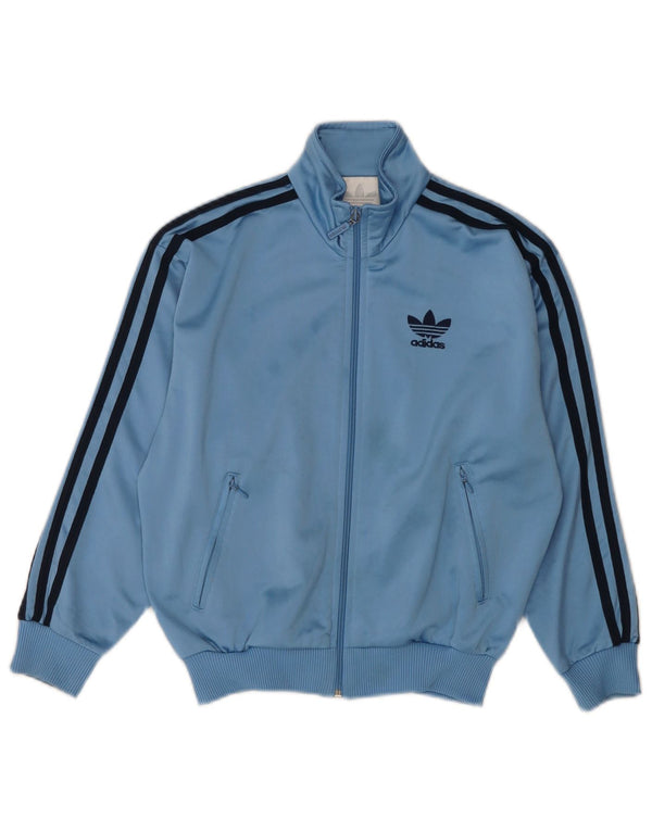 Kurtka chłopięca Adidas Dresowa Top 9-10 Lat Niebieski Poliester
