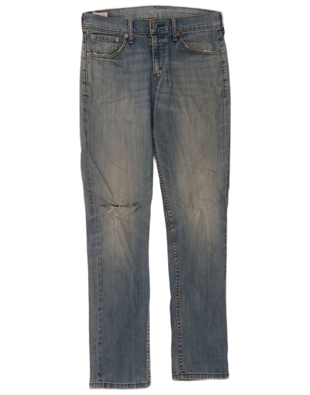 Damskie jeansy LEVI'S w trudnej sytuacji W30 L32, niebieska bawełna