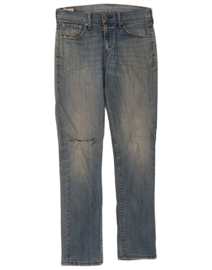 Damskie jeansy LEVI'S w trudnej sytuacji W30 L32, niebieska bawełna