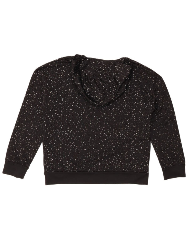 Chłopięcy sweter z kapturem JORDAN Therma-Fit 13-14 lat XL, czarny w cętki