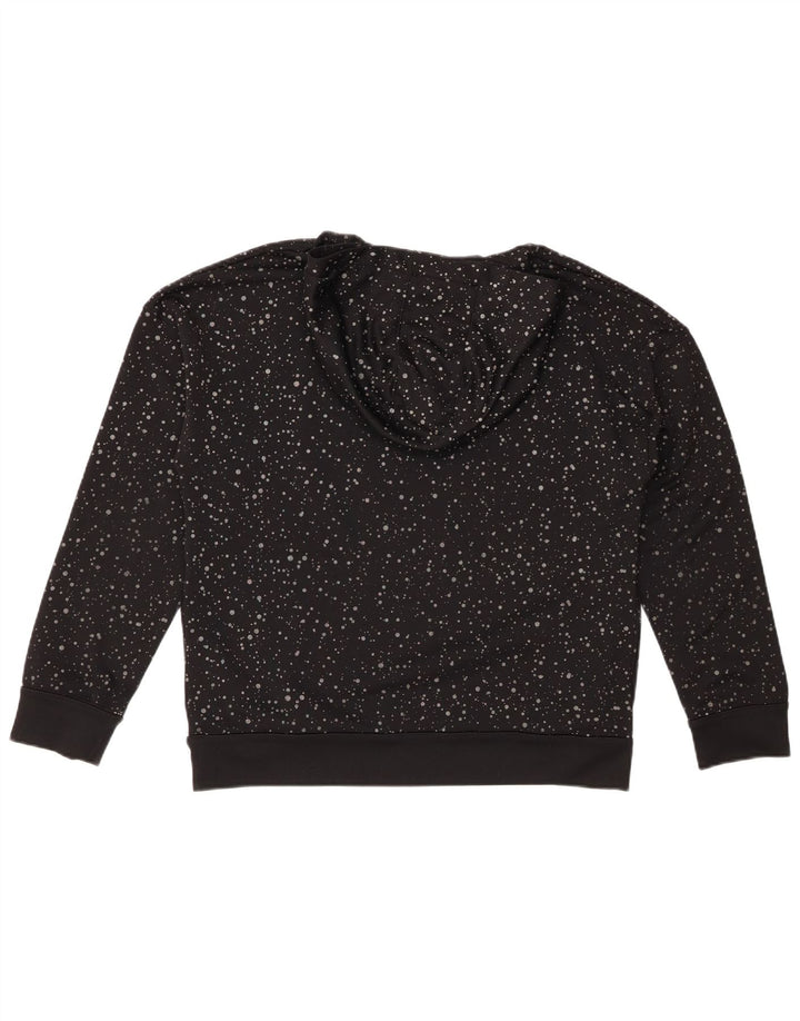 Chłopięcy sweter z kapturem JORDAN Therma-Fit 13-14 lat XL, czarny w cętki