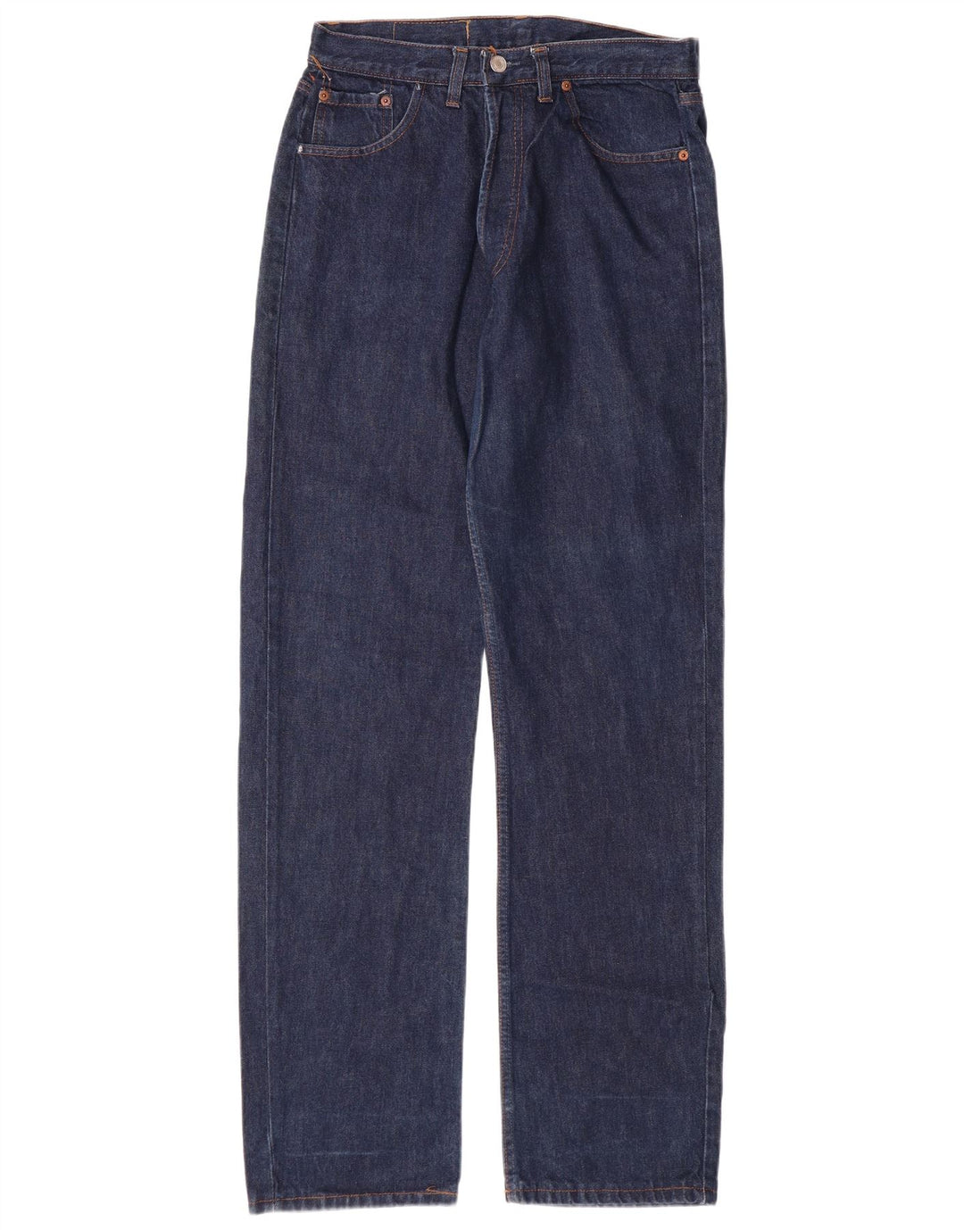 Męskie jeansy LEVI'S 501 Straight W34 L36 Granatowe