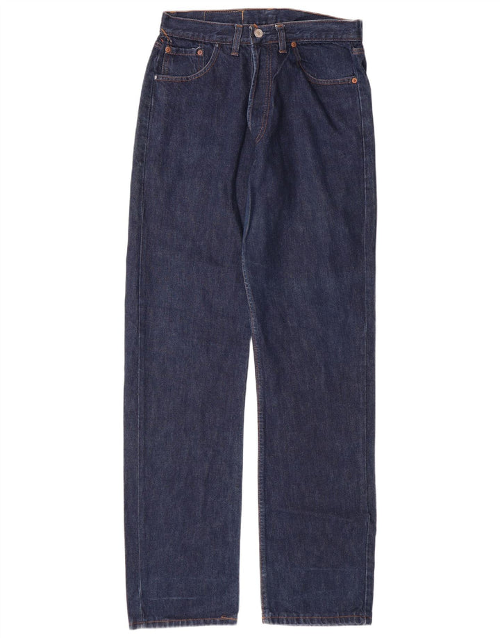 Męskie jeansy LEVI'S 501 Straight W34 L36 Granatowe