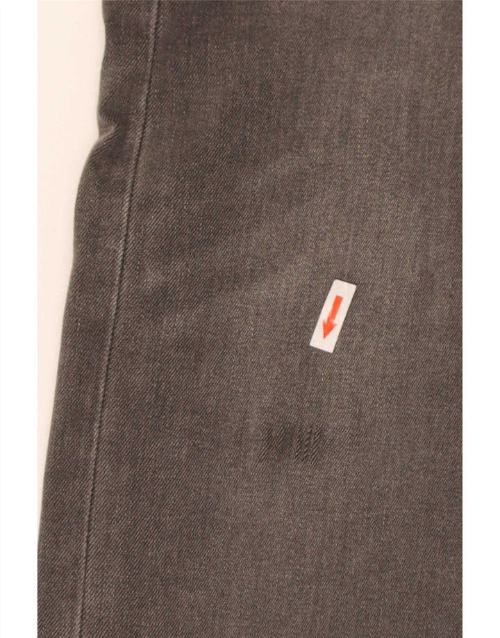 Męskie jeansy Lee Slim Fit Straight W36 L34 Szara bawełna