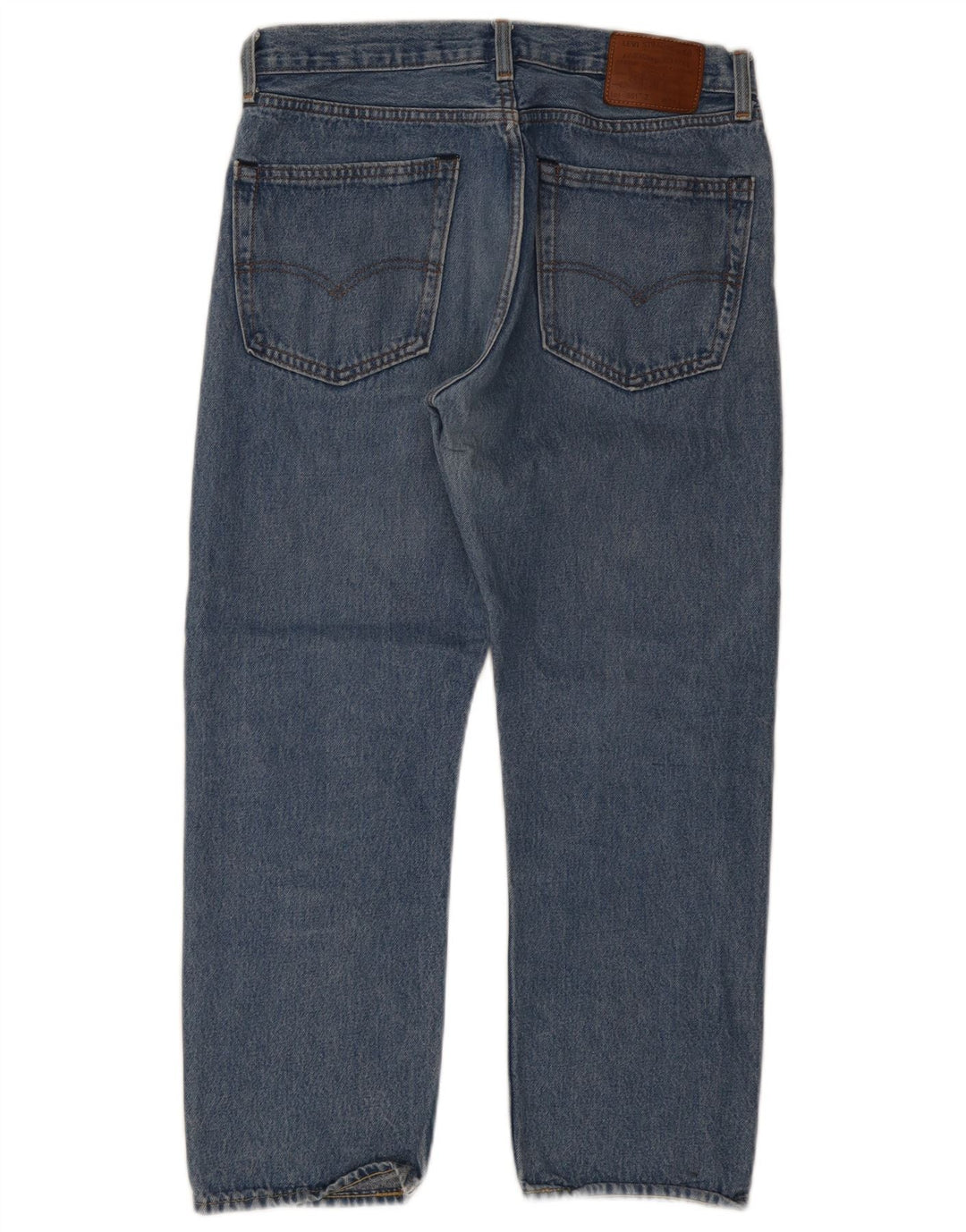 Męskie jeansy Levi's 551 Straight W31 L26 Niebieskie bawełniane