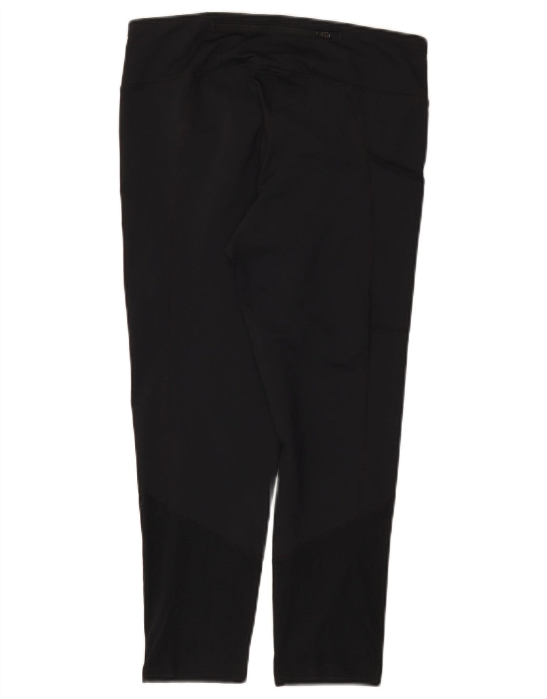 Damskie legginsy Nike Dri Fit Capri UK 8, małe, czarne, poliestrowe