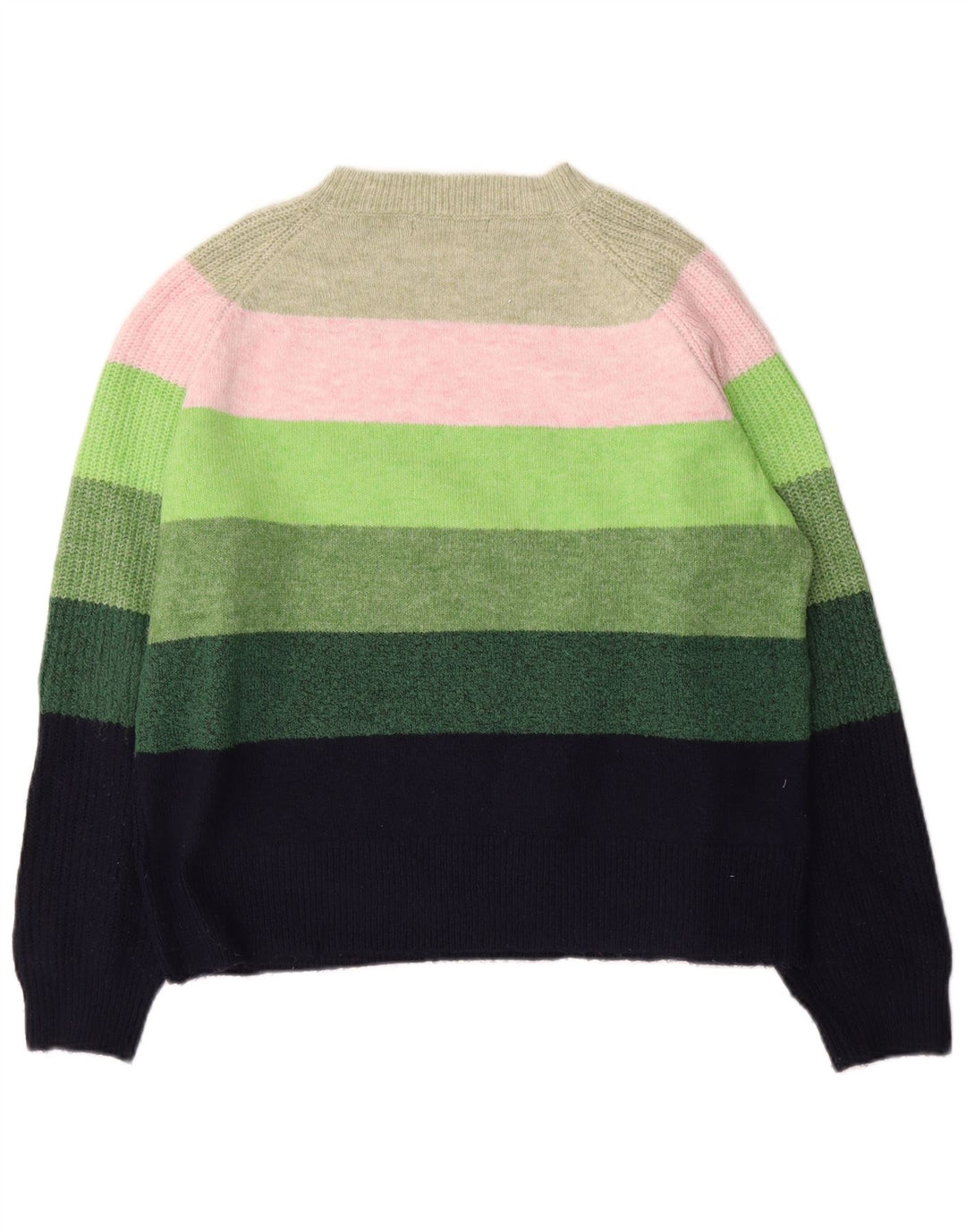 Marks & Spencer Damski sweter z dekoltem w łódkę, UK 14, średni, wielokolorowy