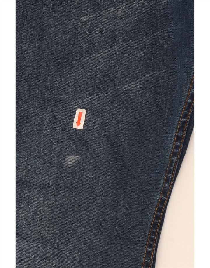 Męskie jeansy Levi's 511 Slim W38 L32 Niebieska bawełna