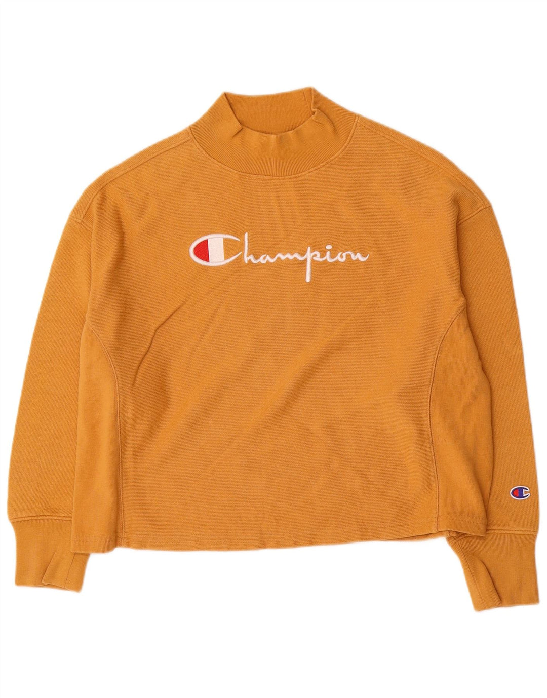 Damska bluza Champion Graphic Oversize Sweter UK 10 Small Yellow