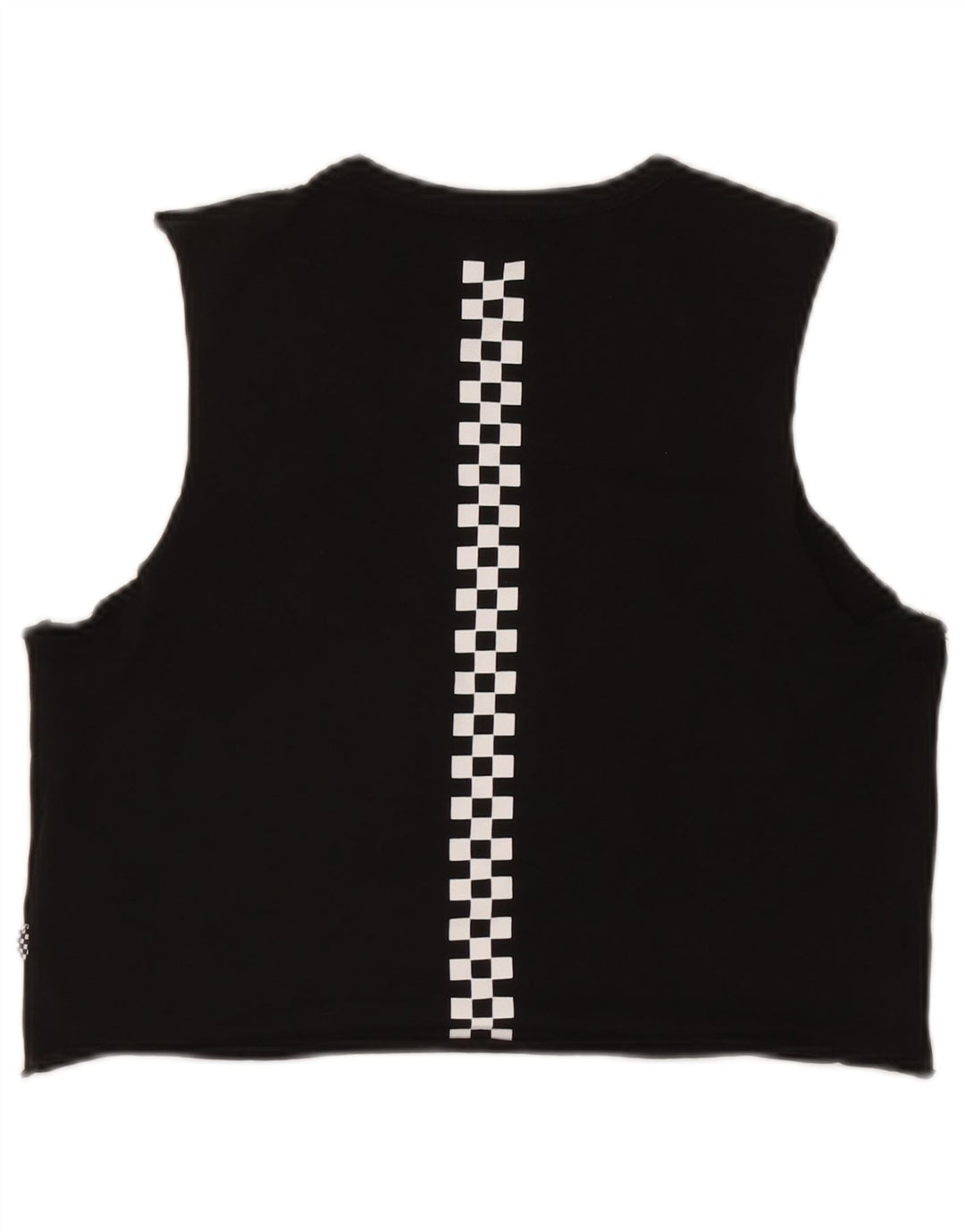Damska kamizelka Vans Crop Graphic UK 12, średnia czarna, bawełniana