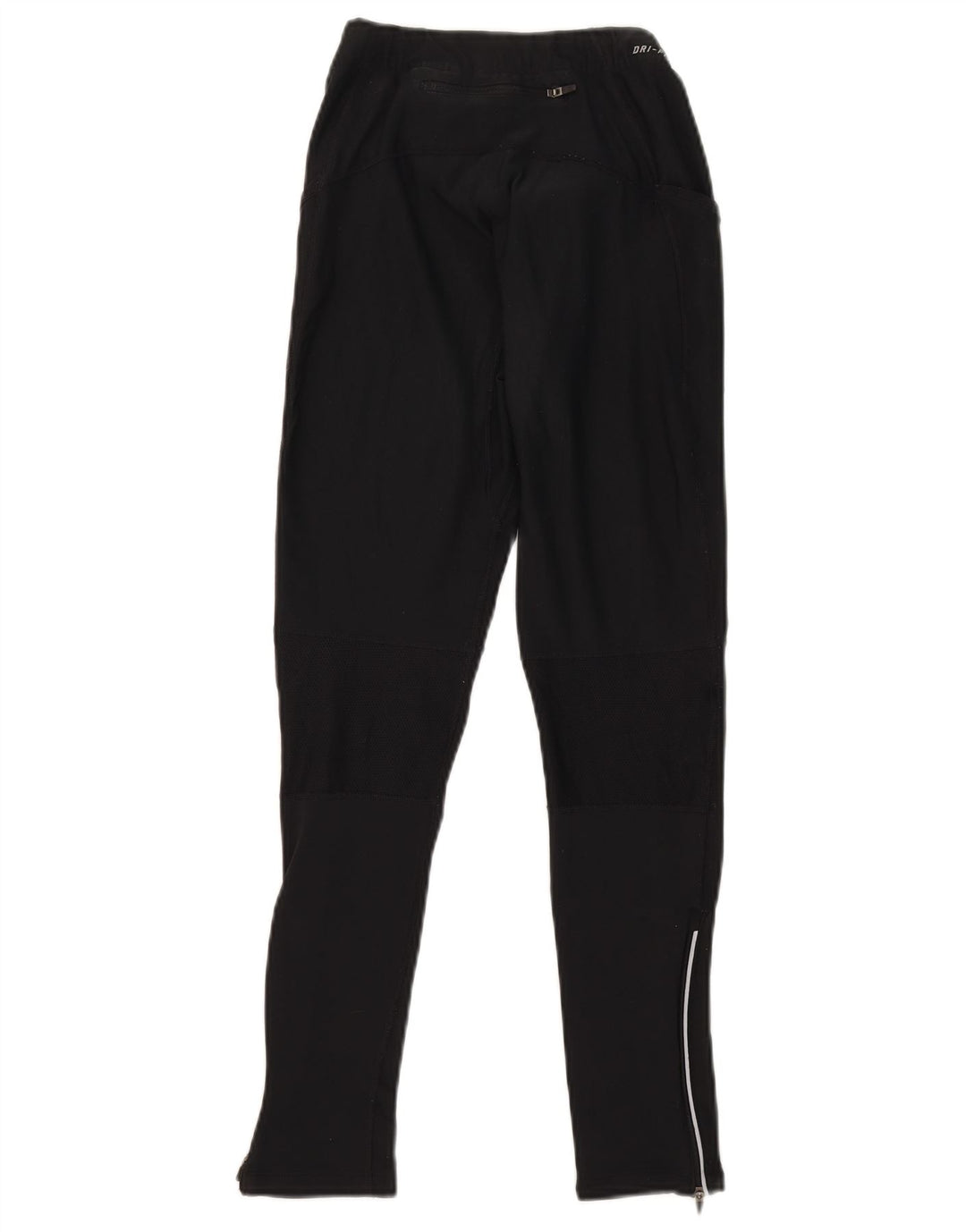Damskie legginsy NIKE Dri Fit UK 8, małe, czarne, poliestrowe