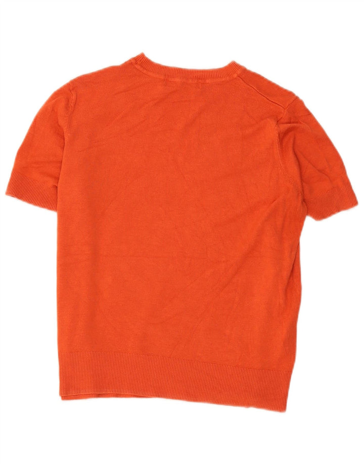 Damski t-shirt Marks & Spencer Crop Top UK 14, średni czerwony, wiskoza