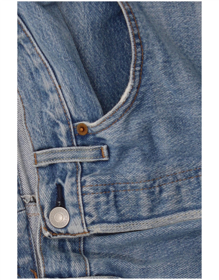 Męskie jeansy Levi's 501 Straight W30 L28 Niebieskie bawełniane