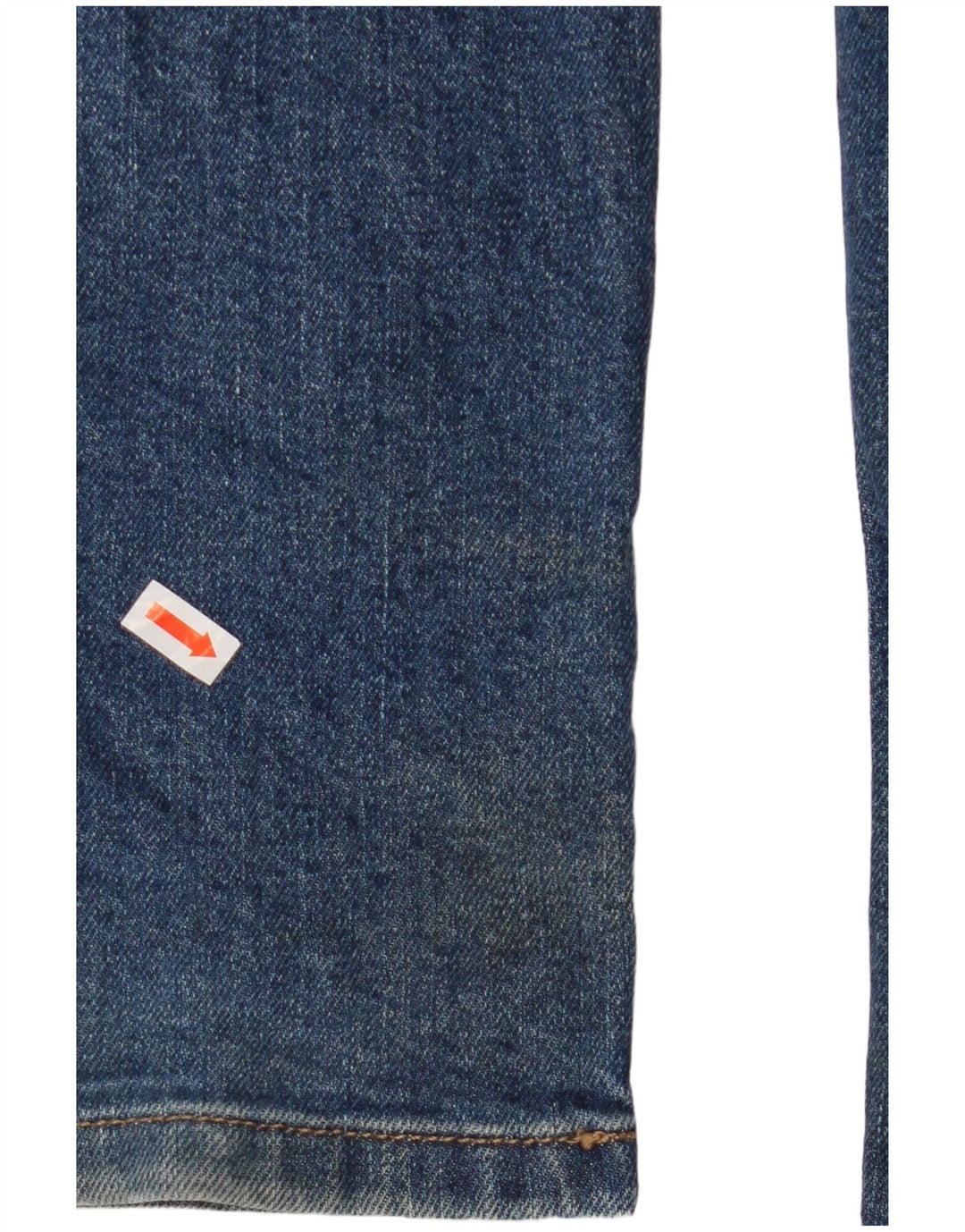 WRANGLER Mens Straight Jeans W36 L34 Blue Cotton