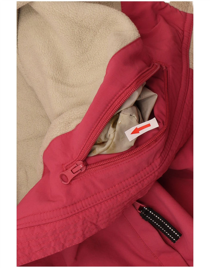 Męska kurtka wiatrówka Woolrich UK 42 XL, różowy nylon