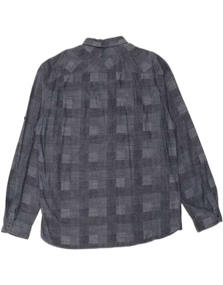 Koszula męska TOM TAILOR 2XL Granatowa, geometryczna