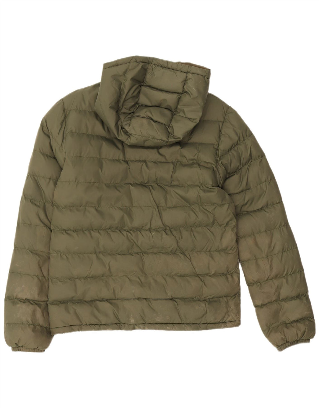 Męska ocieplana kurtka z kapturem Mountain Warehouse UK 36, mała, khaki, poliester