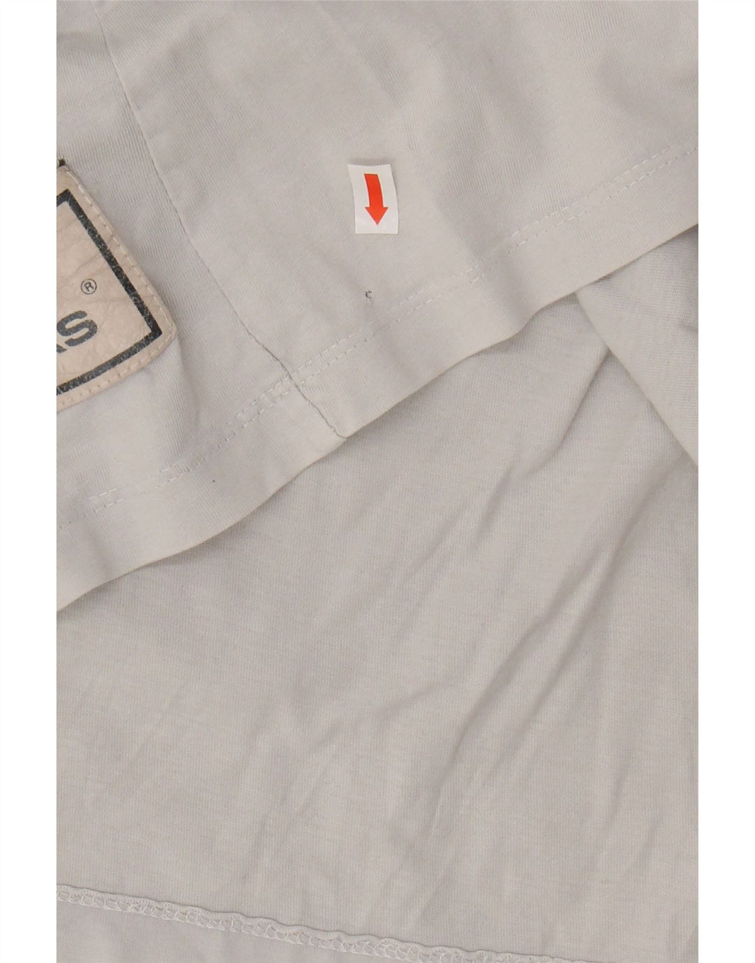 GAS Mens Graphic T-Shirt Top Large White Cotton
