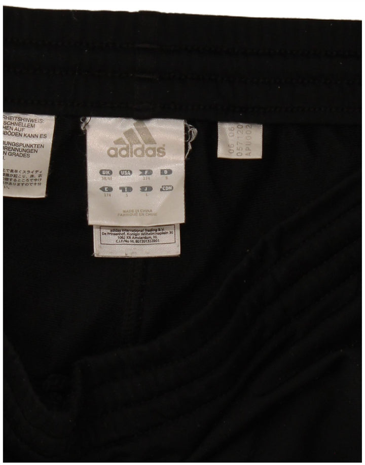 Męskie spodnie dresowe ADIDAS Joggers UK 38/40 Średni czarny poliester