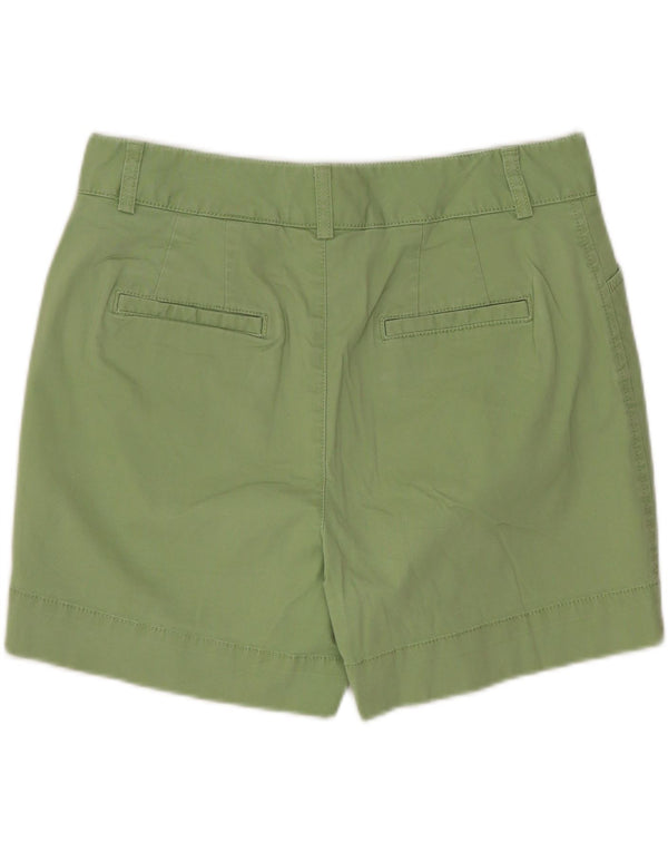 Damskie spodenki chino EDDIE BAUER Mercer Fit US 4 Small W28, zielona bawełna