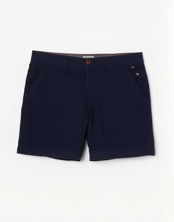 Damskie spodenki Chino Tommy Hilfiger W25 XS Granatowe, bawełniane