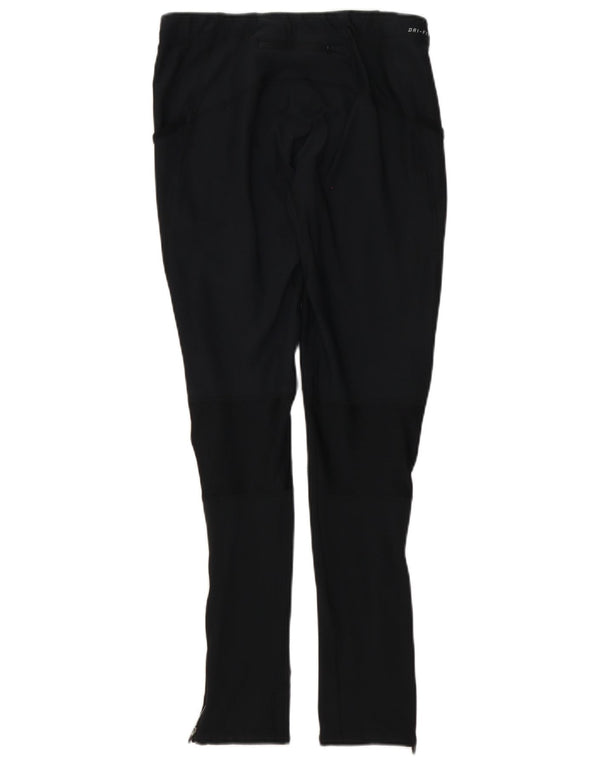 Damskie legginsy do biegania Nike UK 14, duże, czarne, poliestrowe