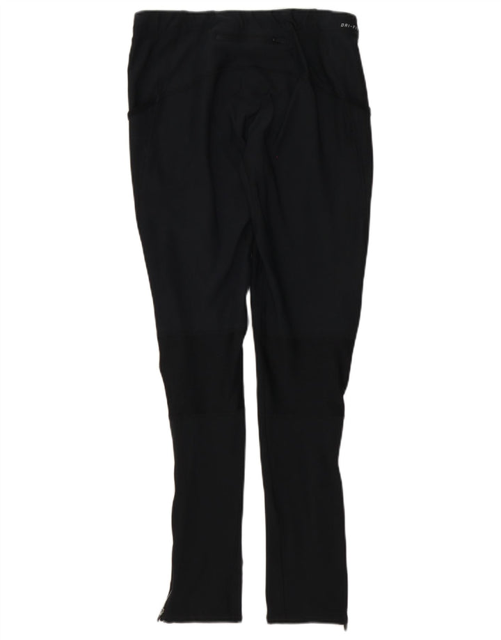 Damskie legginsy do biegania Nike UK 14, duże, czarne, poliestrowe
