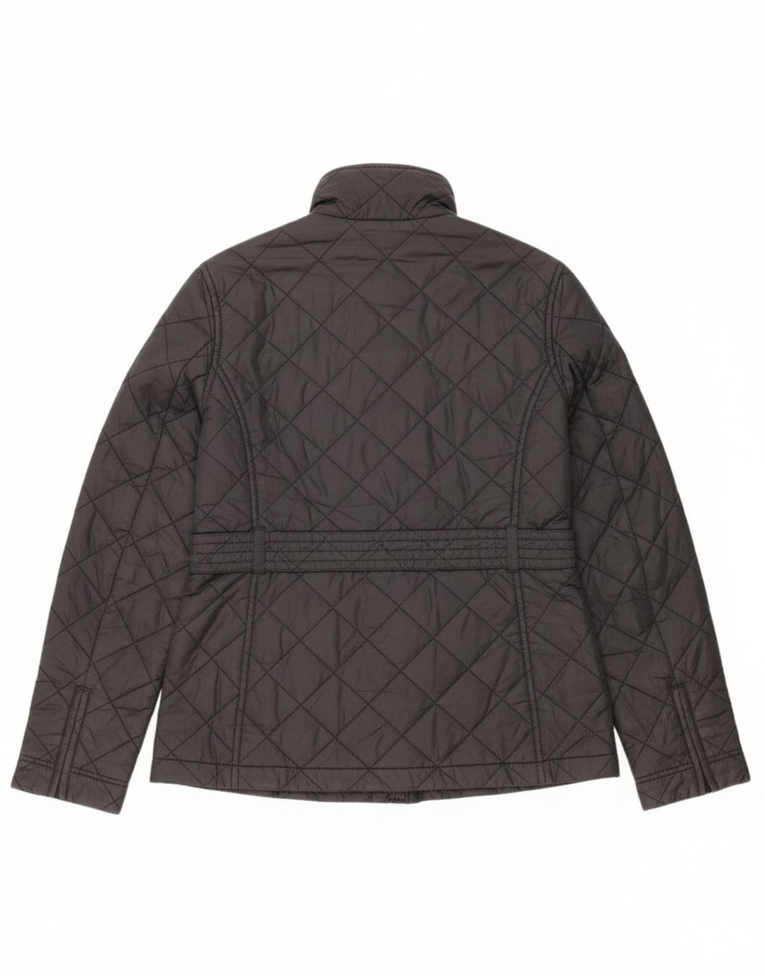 Damska pikowana kurtka Jack Wills UK 14, duża, czarna, nylonowa